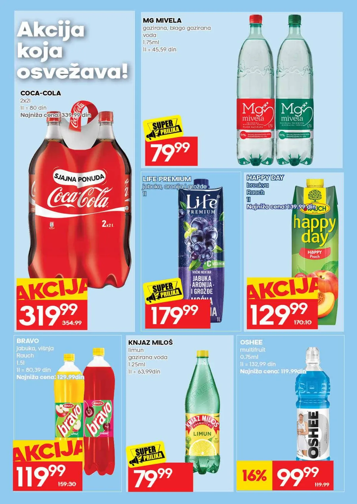 IDEA katalog strana 46 – Coca-Cola, voda, sokovi i osvežavajuća pića.
