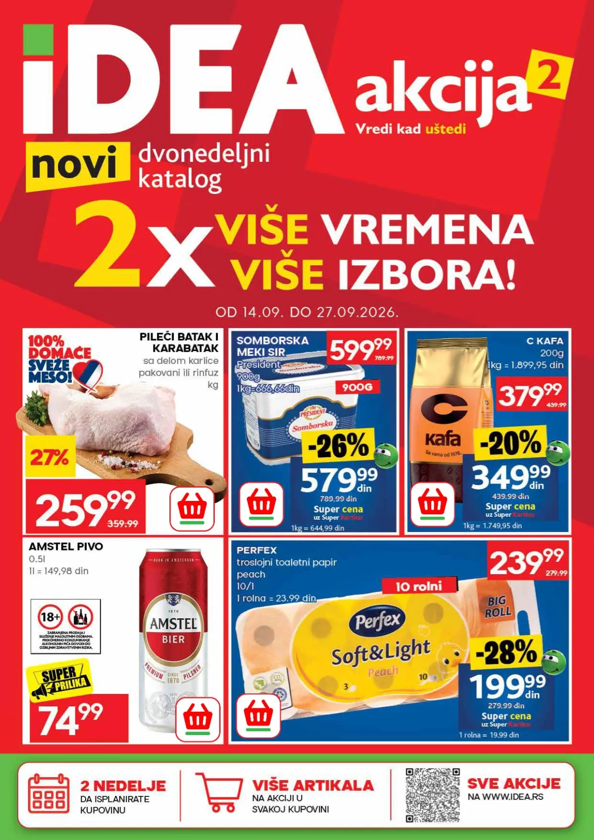 IDEA katalog od 14.09. do 27.09.2026. sa više od 1.000 artikala po sniženim cenama