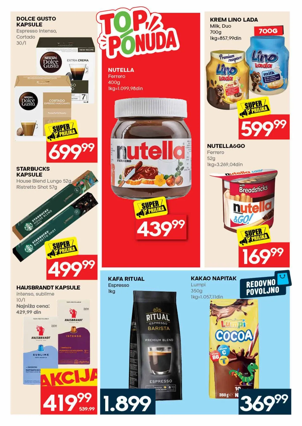 IDEA akcija na brašno, pirinač i osnovne namirnice – strana 30