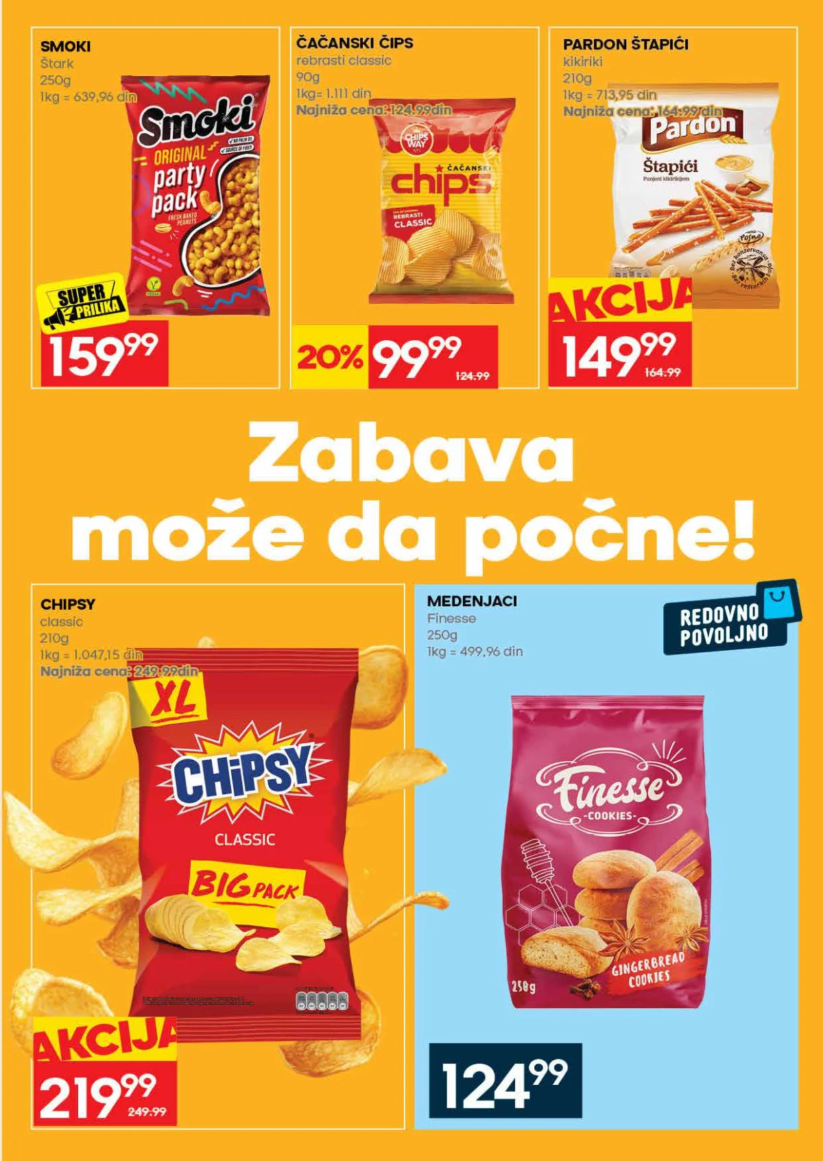 IDEA akcija strana 21 – pelene, papirna galanterija, maramice i proizvodi za bebe na akciji.