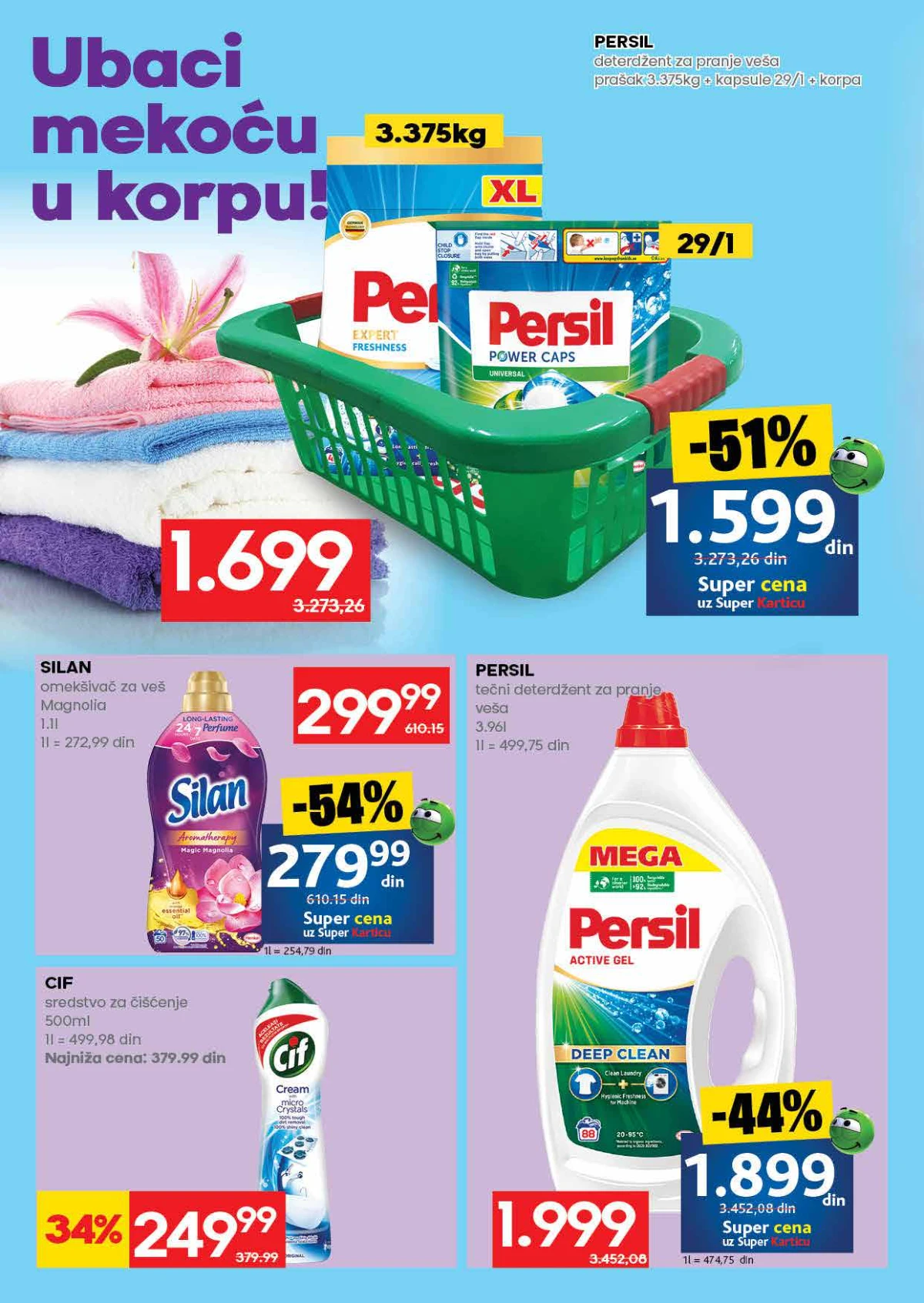 IDEA akcija strana 30 – proizvodi za kuhinju, domaćinstvo i svakodnevnu upotrebu po sniženim cenama.