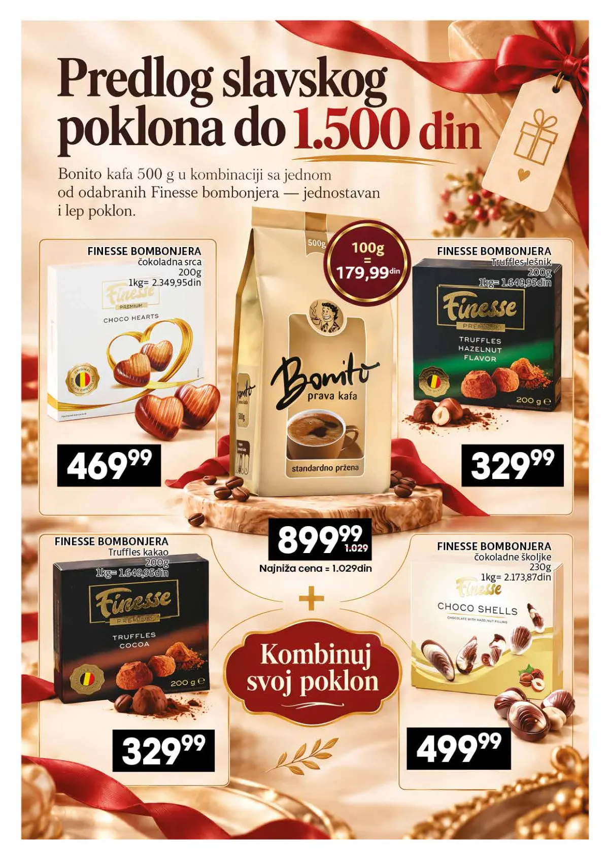 IDEA, Roda i Mercator katalog kafe 26.10–22.11.2026, strana 5 – Predlog slavskog poklona