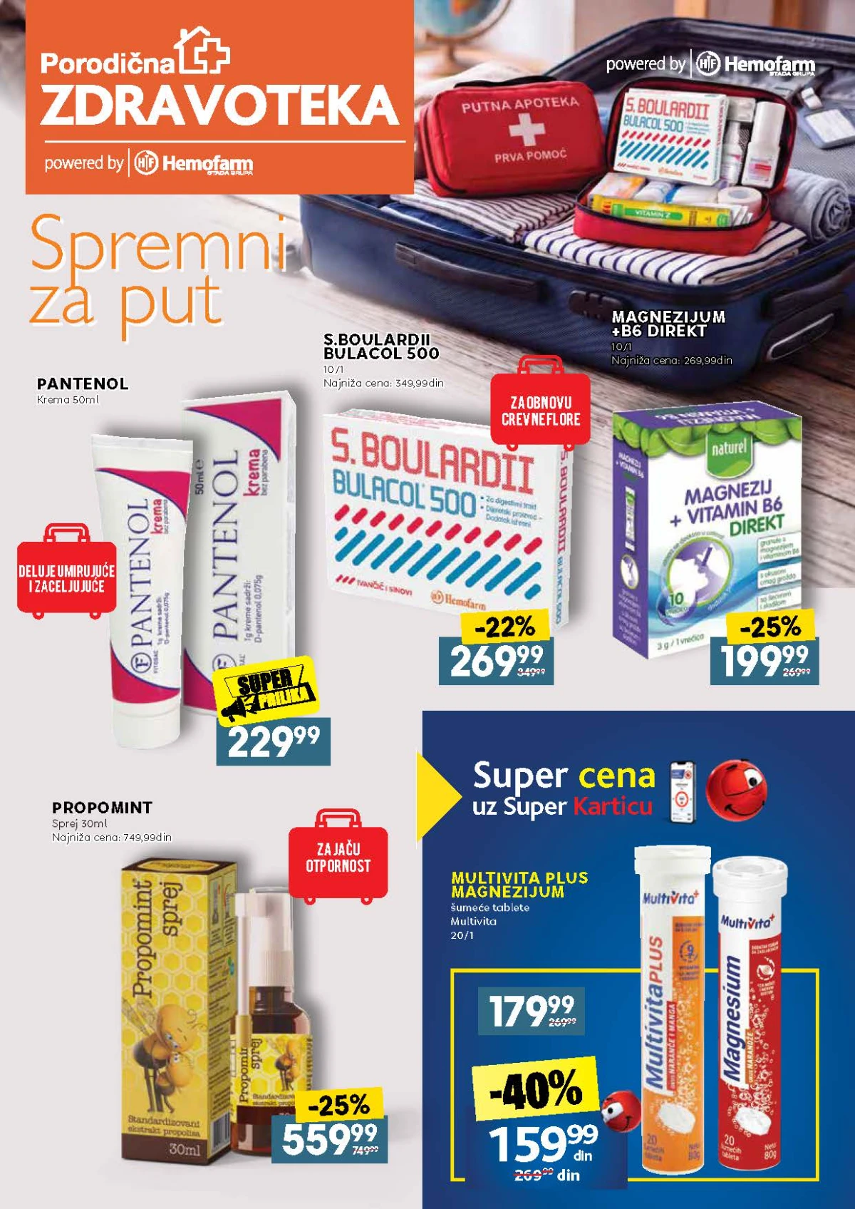IDEA, Roda i Mercator katalog do 29.08.2026. – Multivita magnezijum, Pantenol, Propomint i Bulacol na akciji
