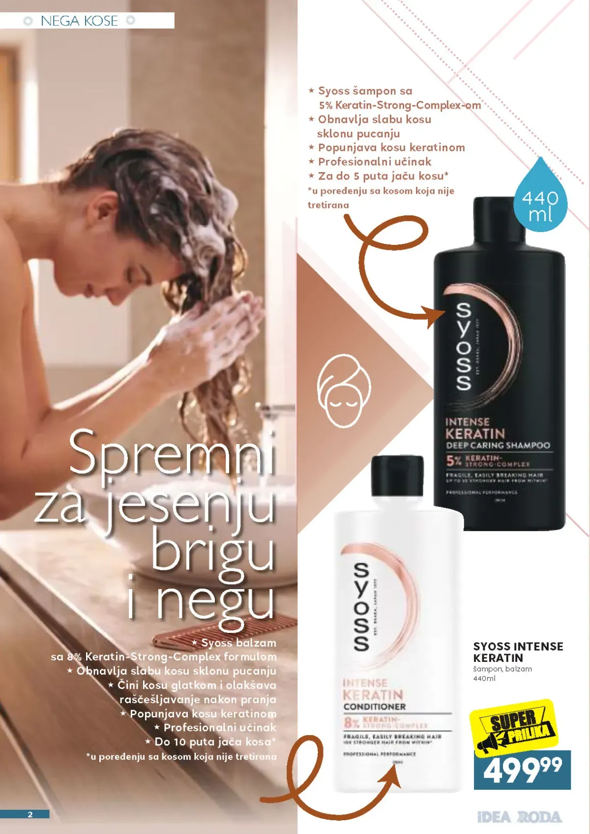 IDEA Roda Mercator katalog strana 2 – Syoss Intense Keratin nega kose
