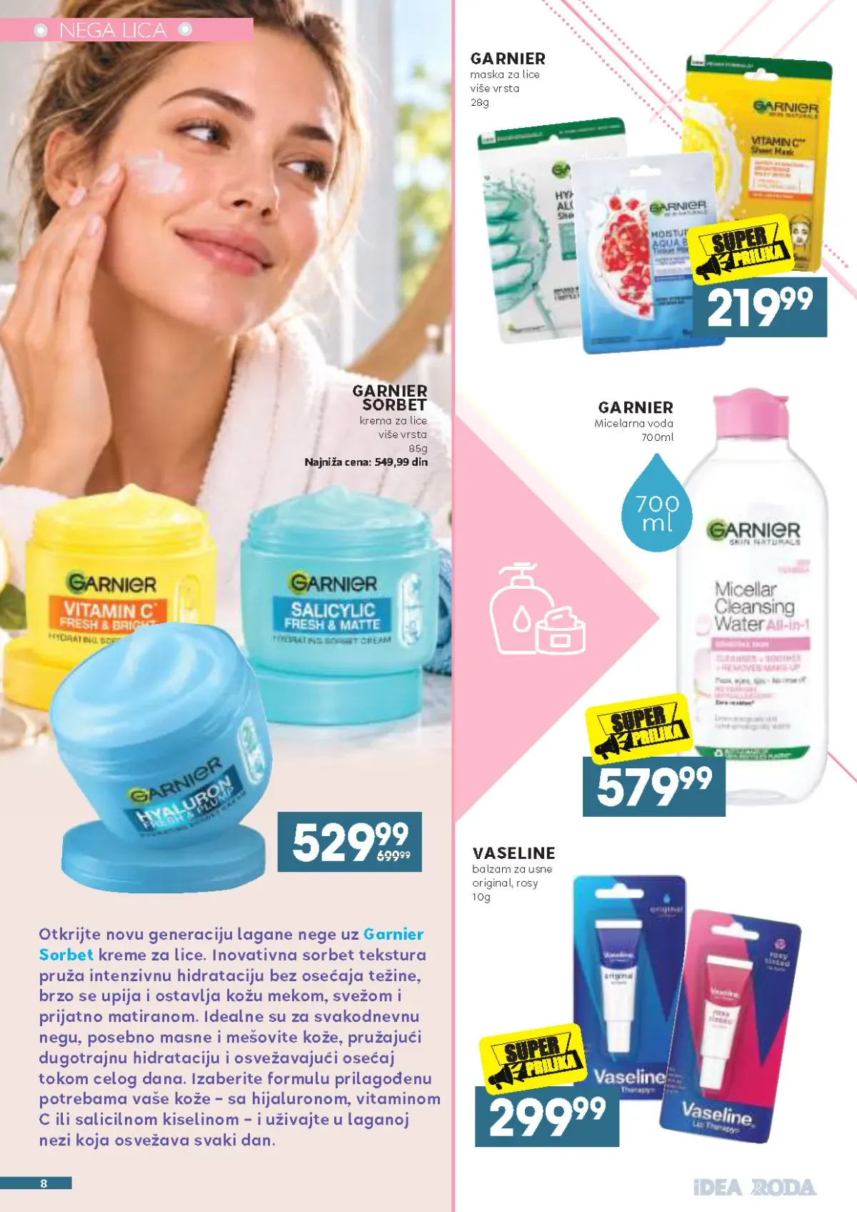 IDEA Roda Mercator katalog strana 8 – Garnier nega lica