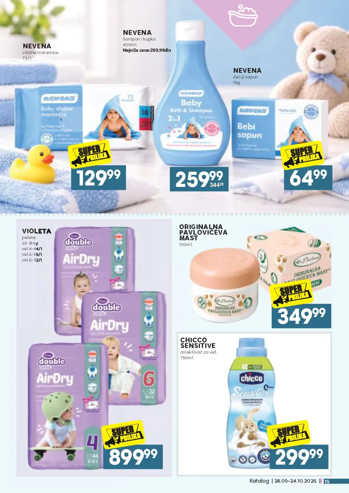 IDEA Roda Mercator katalog strana 15 – Violeta i Nevena bebi program