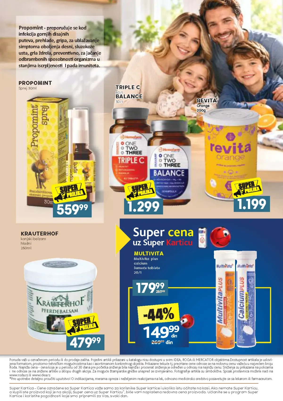 IDEA Roda Mercator katalog strana 32 – Multivita, Propomint, Revita i Krauterhof