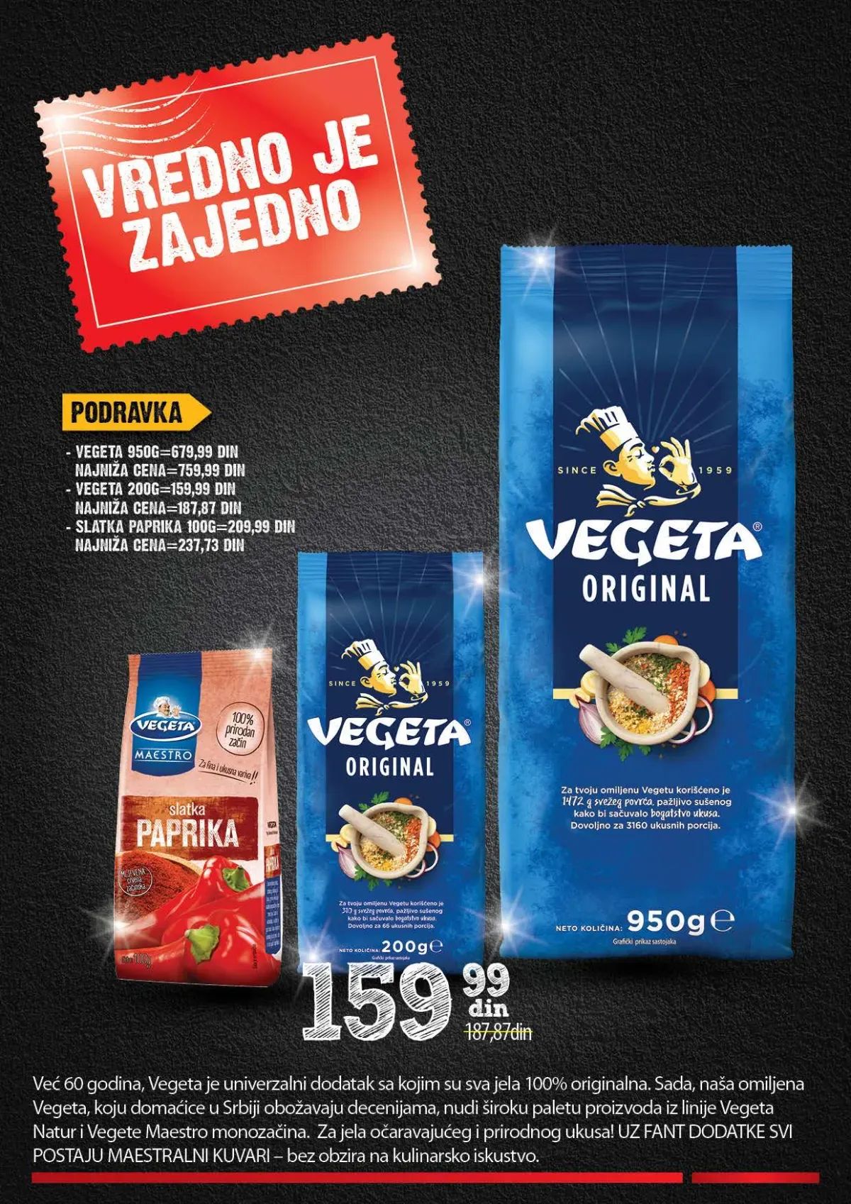 Podravka Vegeta proizvodi na akciji
