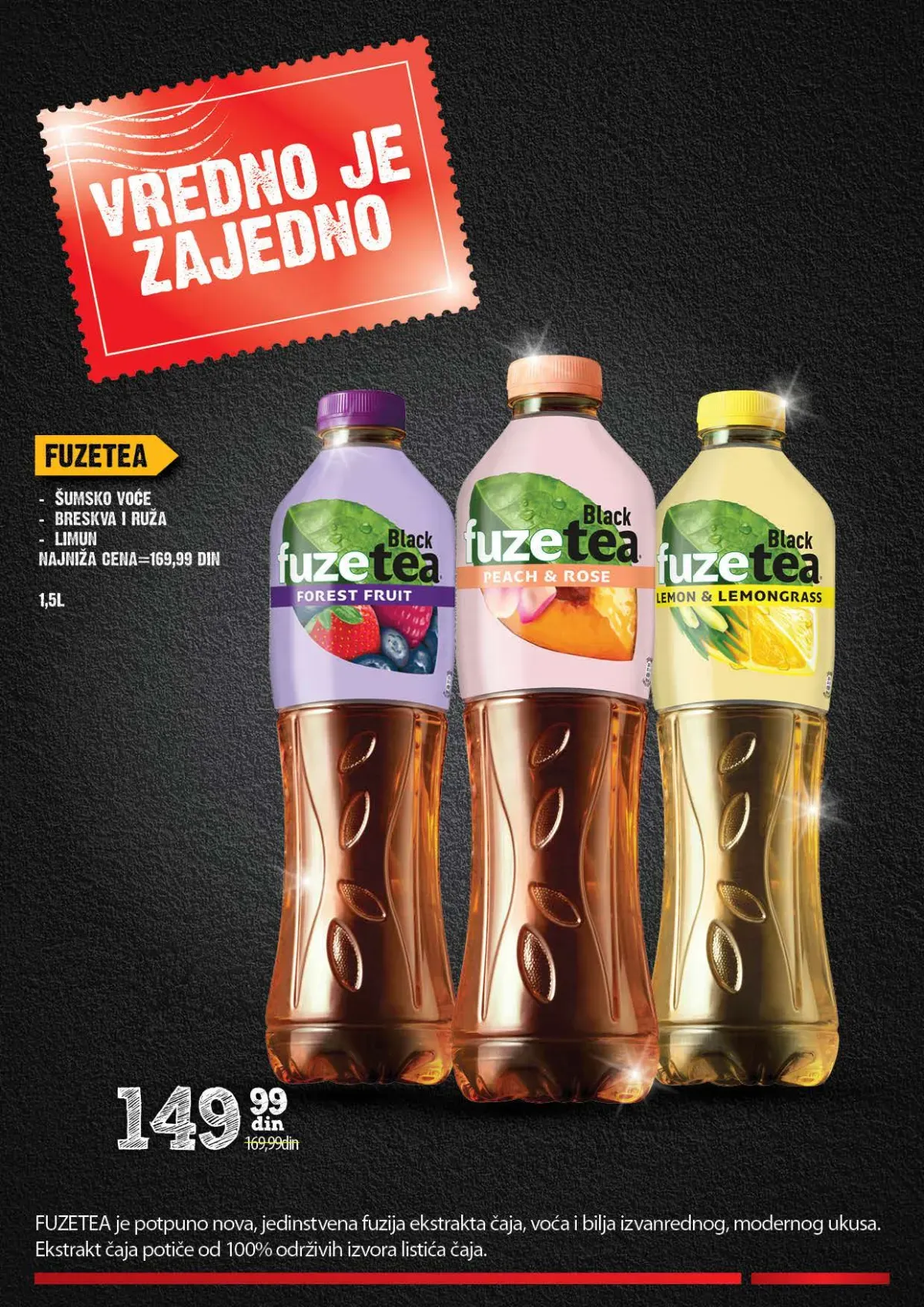 Fuzetea ledeni čaj na akciji