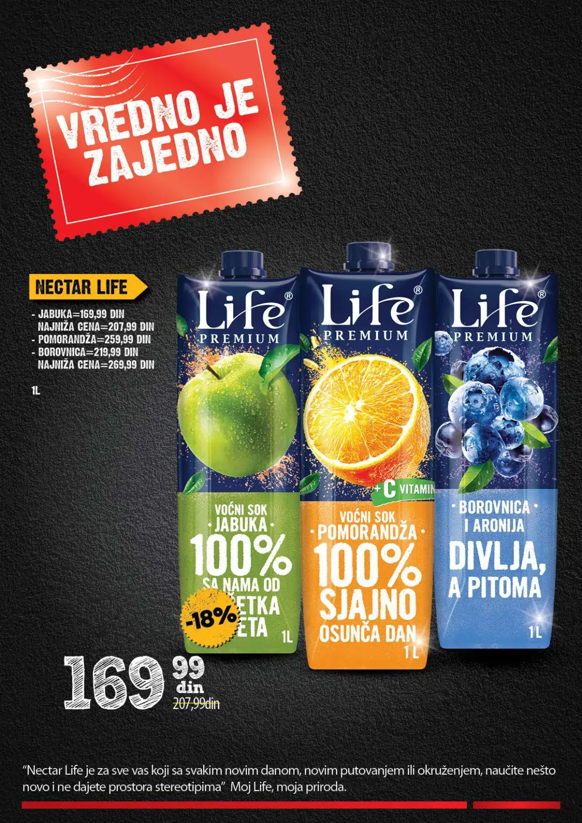 Nectar Life Premium sokovi