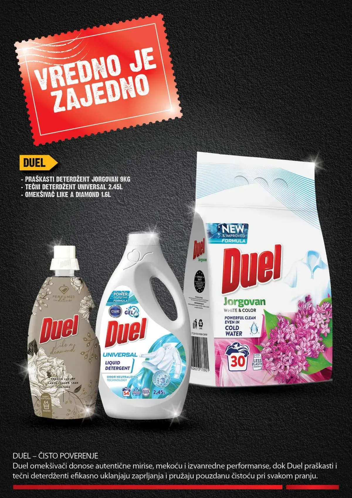 Duel deterdžent i omekšivač