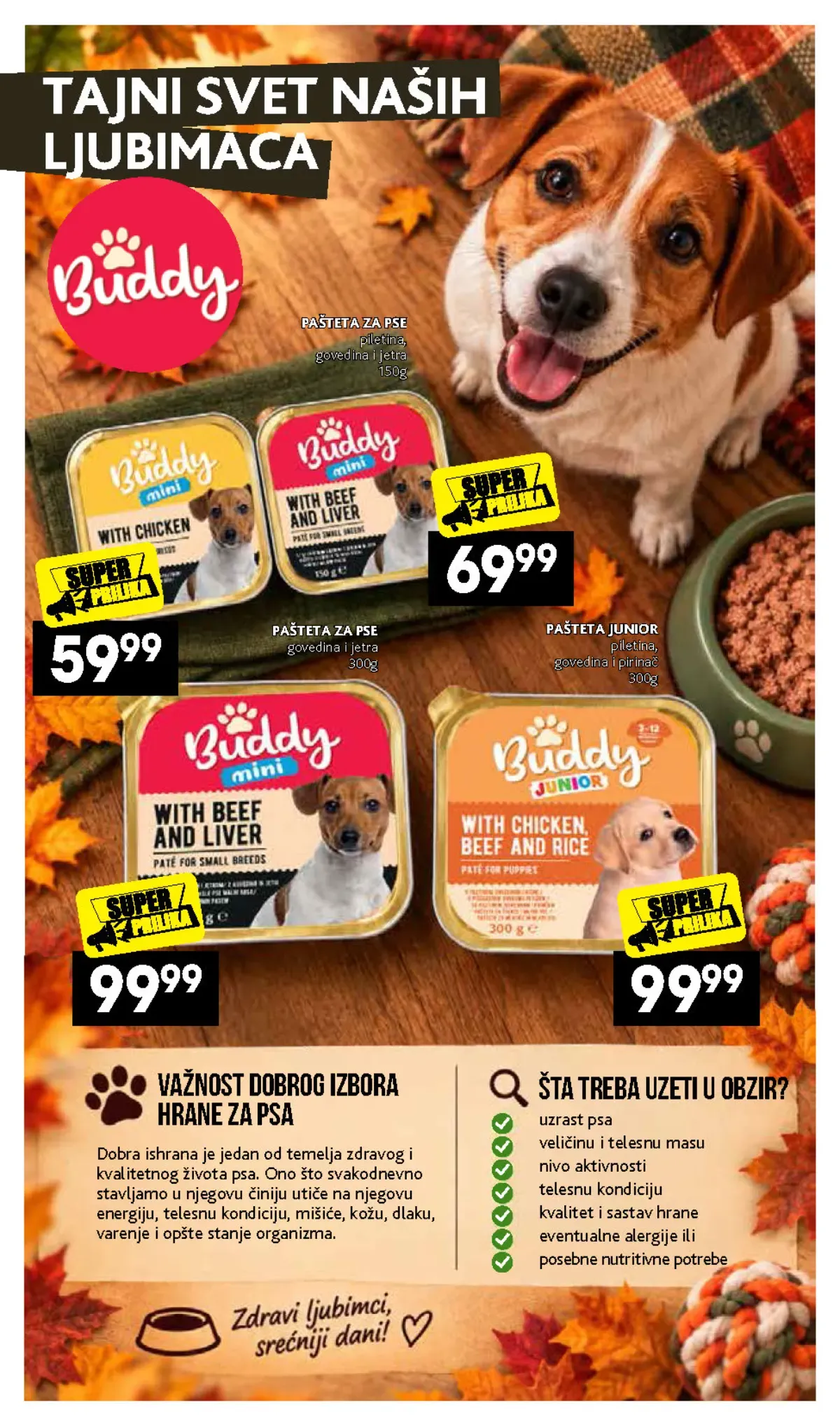 IDEA, Roda i Mercator katalog – hrana i paštete za pse, strana 2