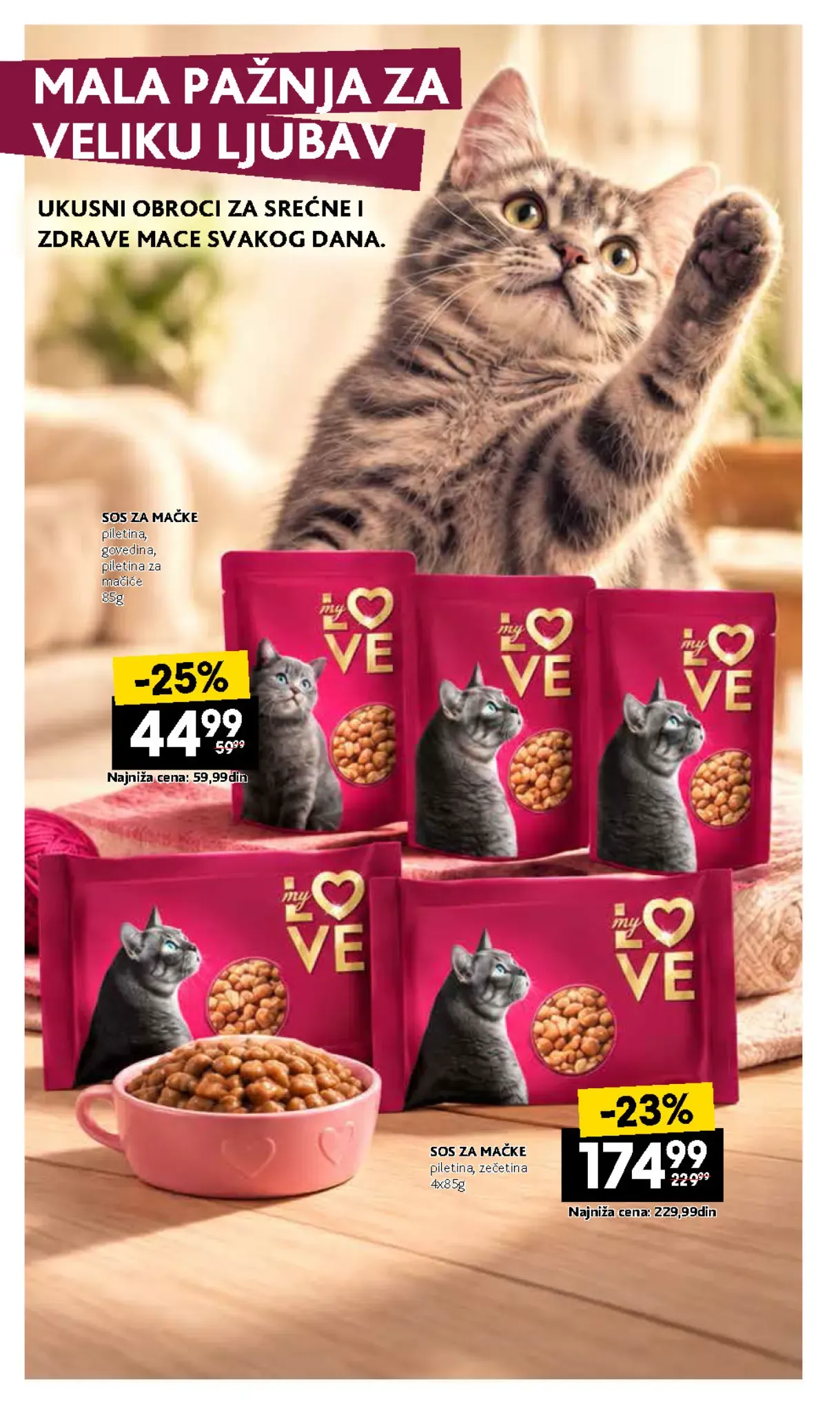 IDEA, Roda i Mercator katalog – My Love hrana za mačke, strana 30