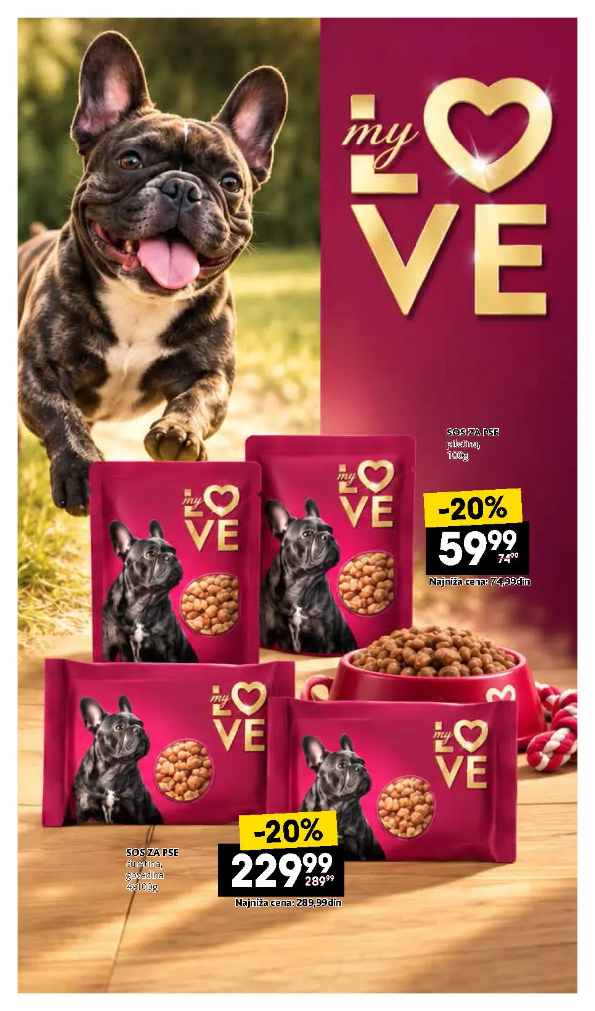 IDEA, Roda i Mercator katalog – My Love hrana za pse, strana 31