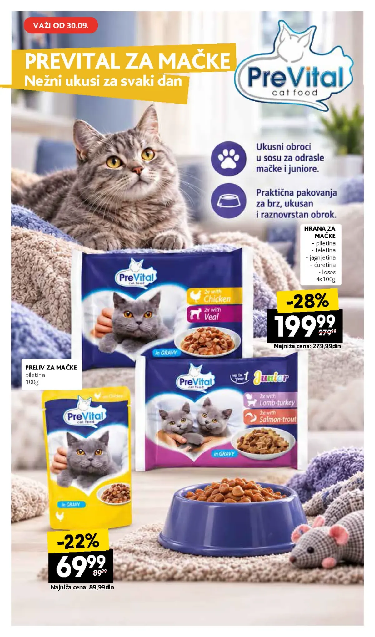 IDEA, Roda i Mercator katalog – PreVital hrana za mačke, strana 32