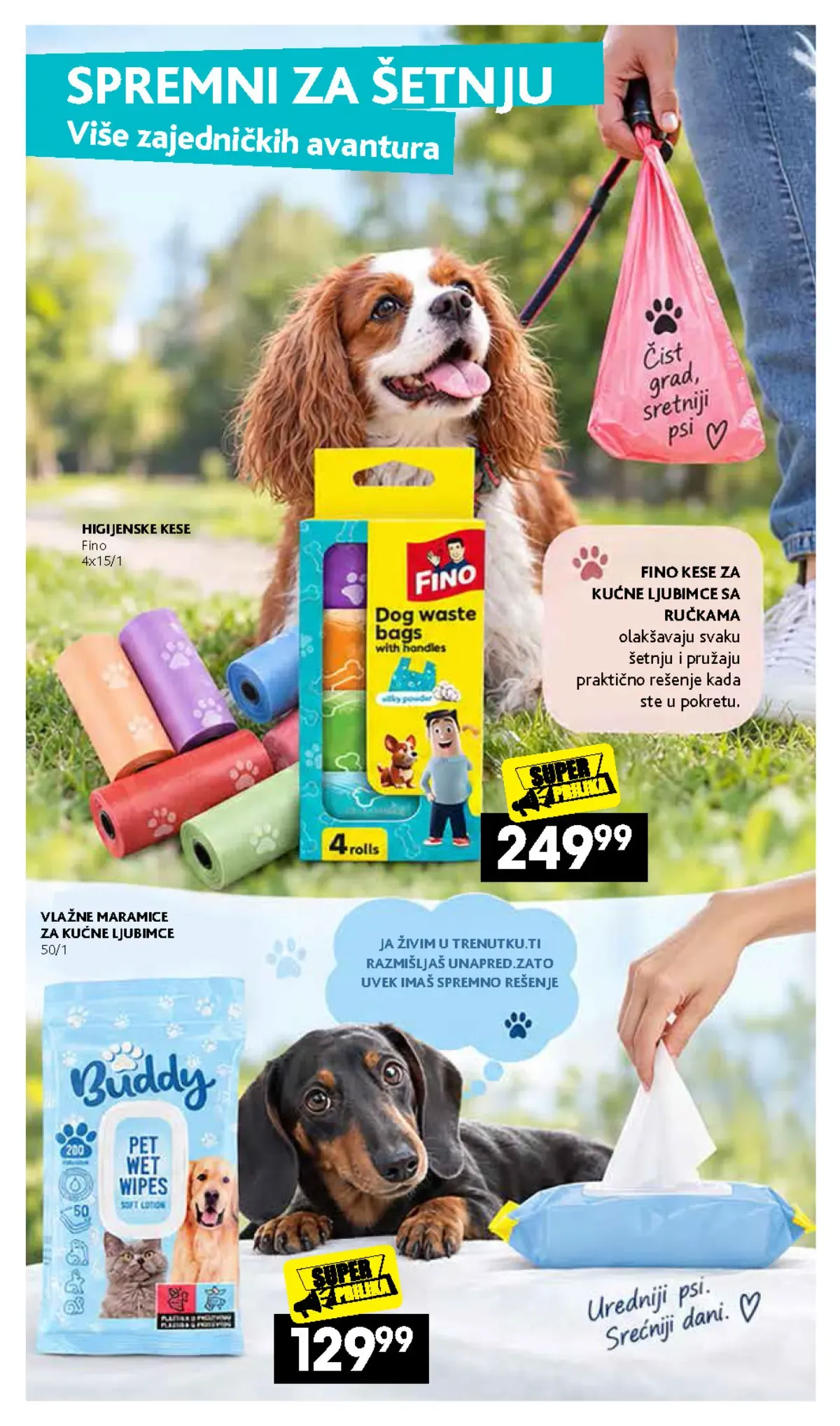 IDEA, Roda i Mercator katalog – higijenske kese i maramice za ljubimce, strana 35