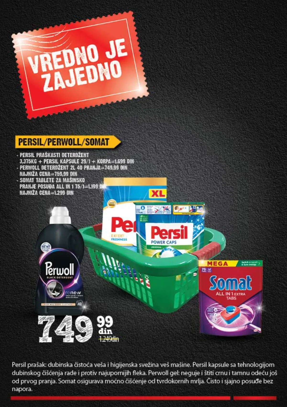 Persil Perwoll i Somat u IDEA Roda Mercator SUPER prilici