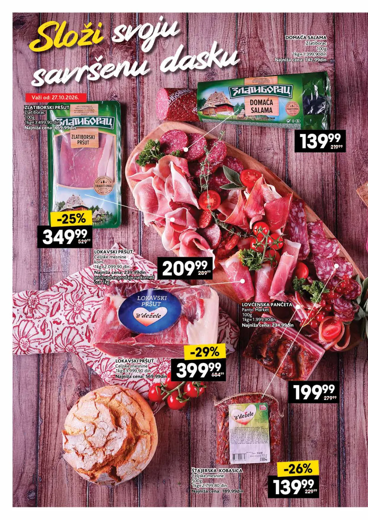 IDEA, Roda i Mercator katalog 26.10–22.11.2026, strana 6 – Složi svoju savršenu dasku