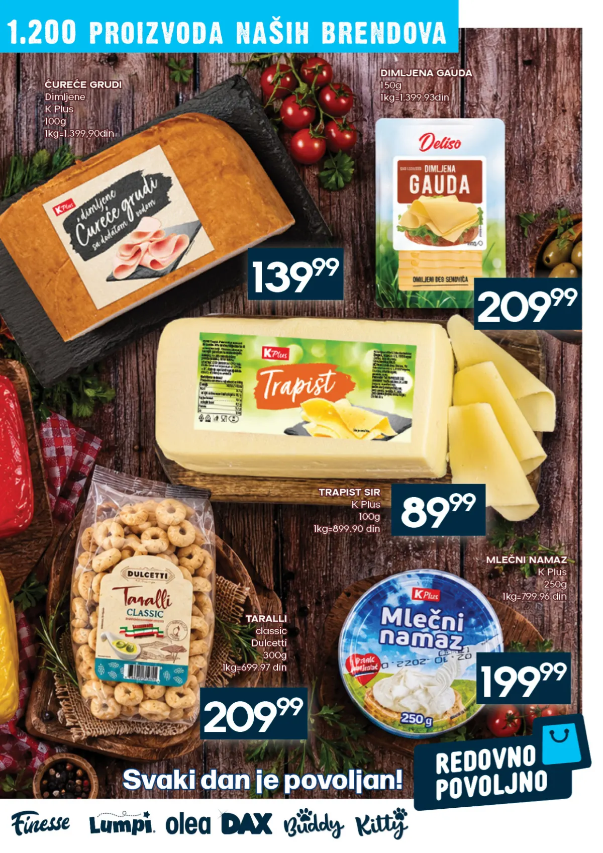 IDEA, Roda i Mercator katalog 26.10–22.11.2026, strana 9 – K Plus proizvodi za svaki dan