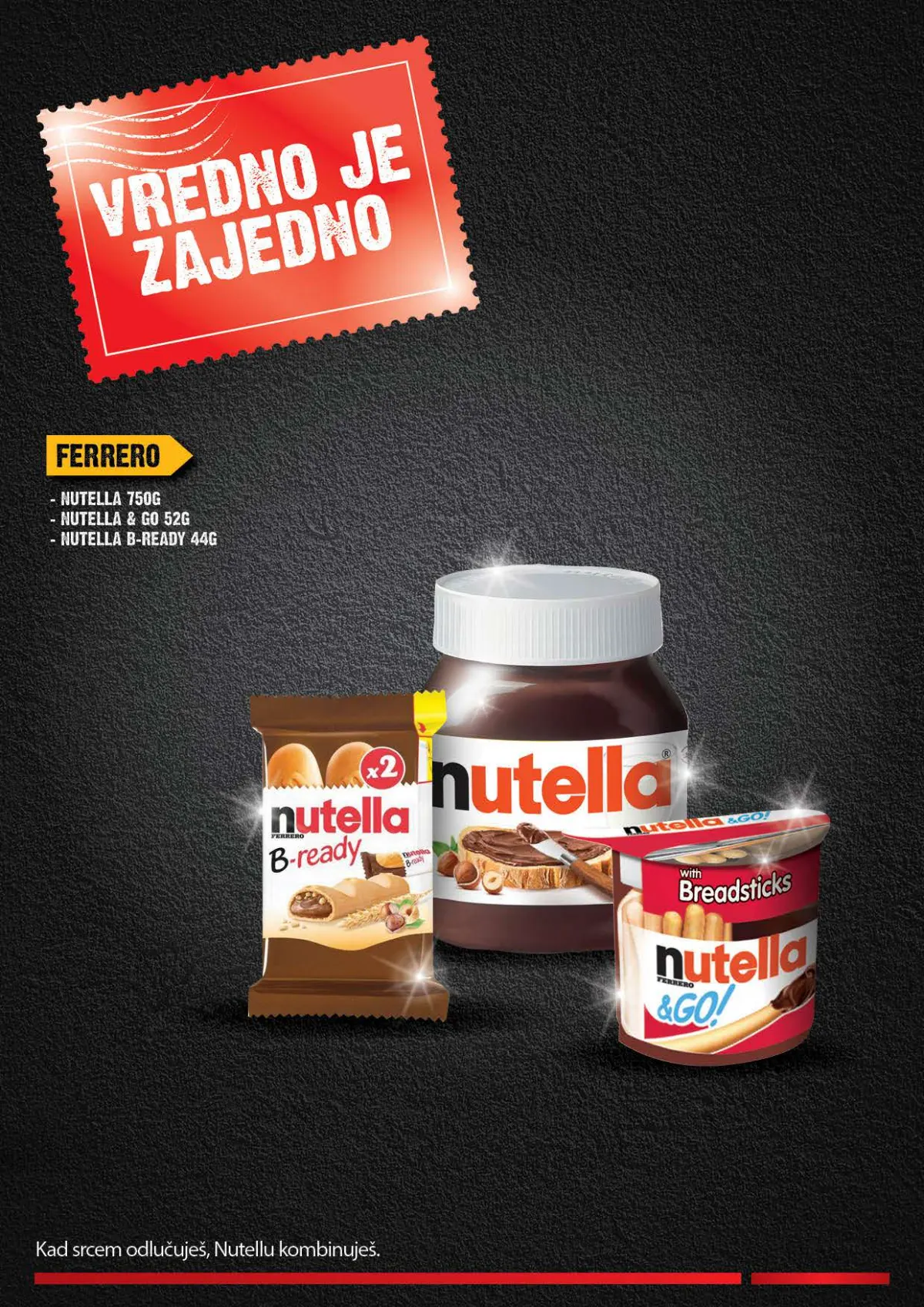IDEA, Roda i Mercator Vredno je zajedno 26.10–22.11.2026. – strana 15 od 44: Nutella slatki proizvodi