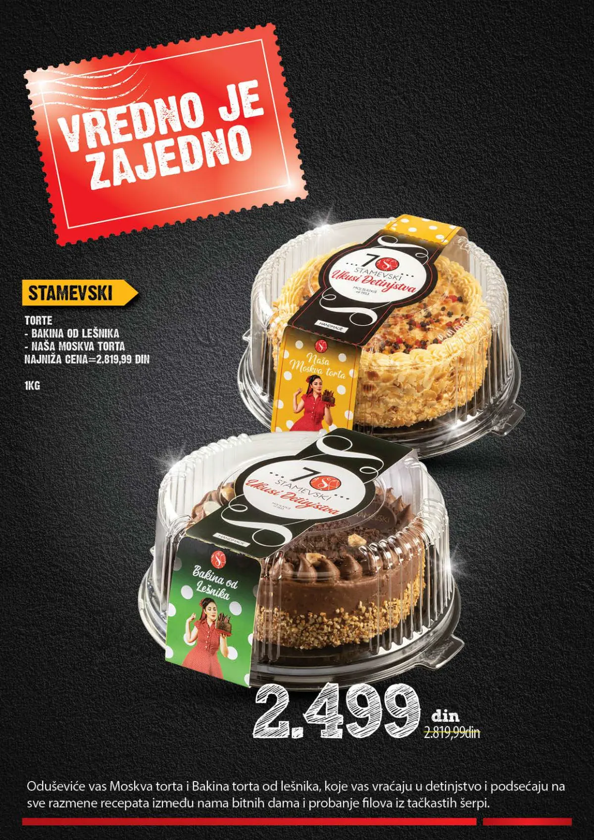 IDEA, Roda i Mercator Vredno je zajedno 26.10–22.11.2026. – strana 19 od 44: Stamevski torte