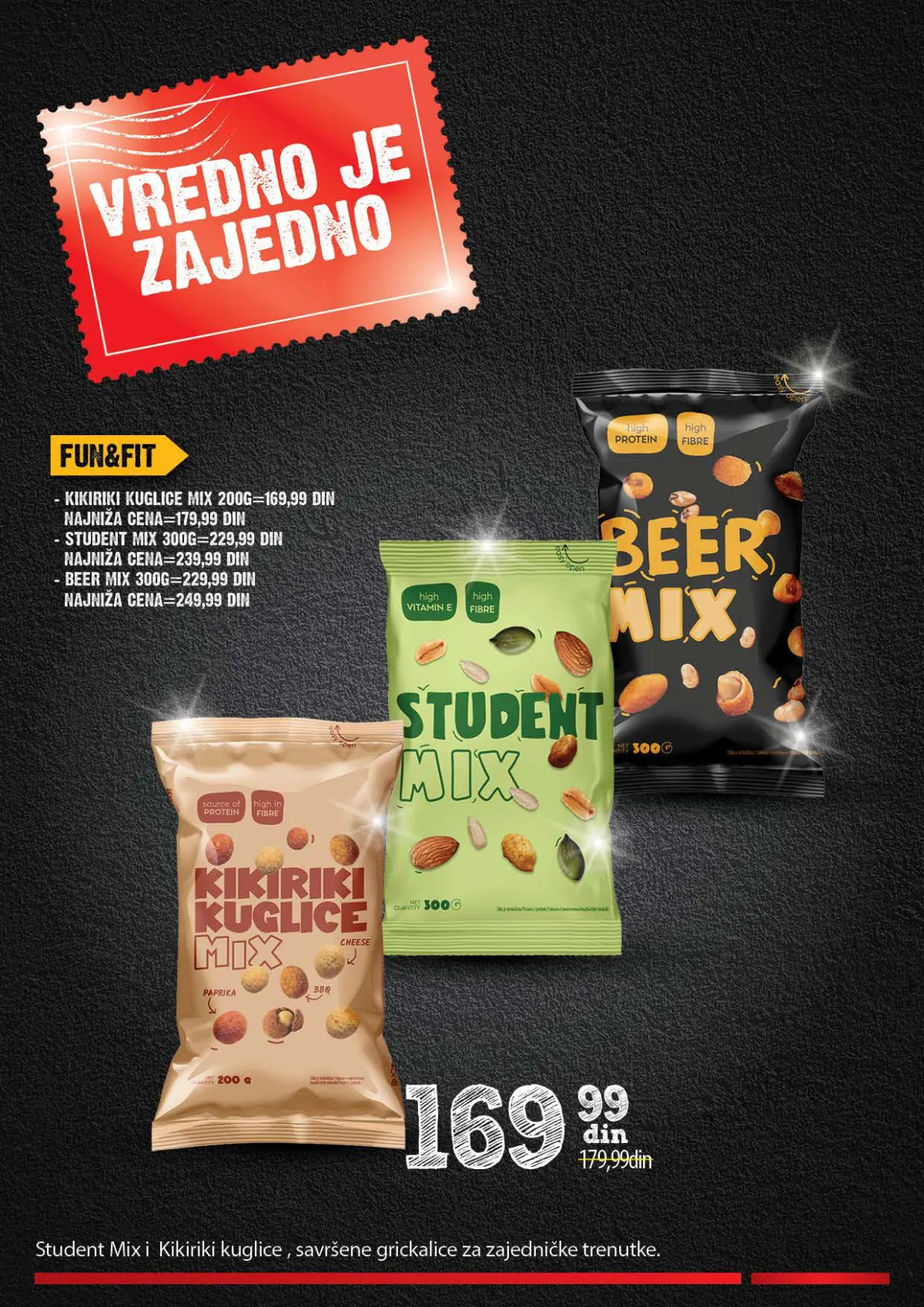 IDEA, Roda i Mercator Vredno je zajedno 26.10–22.11.2026. – strana 28 od 44: Fun&Fit grickalice