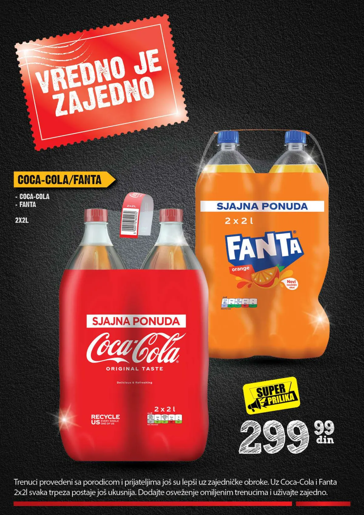 IDEA, Roda i Mercator Vredno je zajedno 26.10–22.11.2026. – strana 33 od 44: Coca-Cola i Fanta