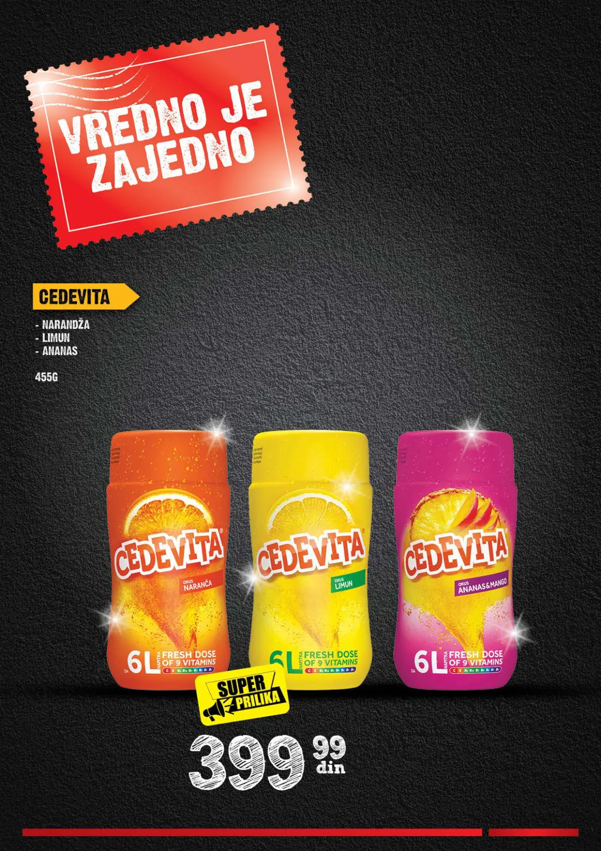 IDEA, Roda i Mercator Vredno je zajedno 26.10–22.11.2026. – strana 35 od 44: Cedevita instant napitak