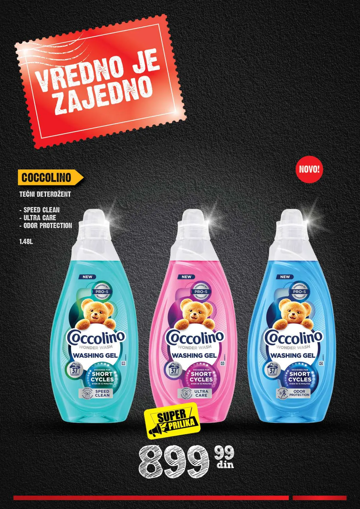 IDEA, Roda i Mercator Vredno je zajedno 26.10–22.11.2026. – strana 38 od 44: Coccolino tečni deterdženti