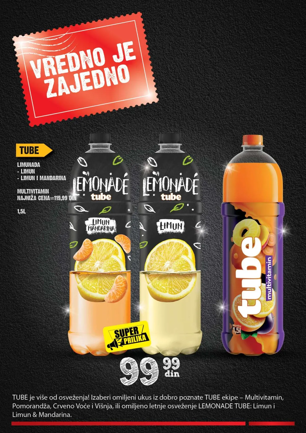 IDEA, Roda i Mercator Vredno je zajedno – Tube limunada i multivitaminski napici