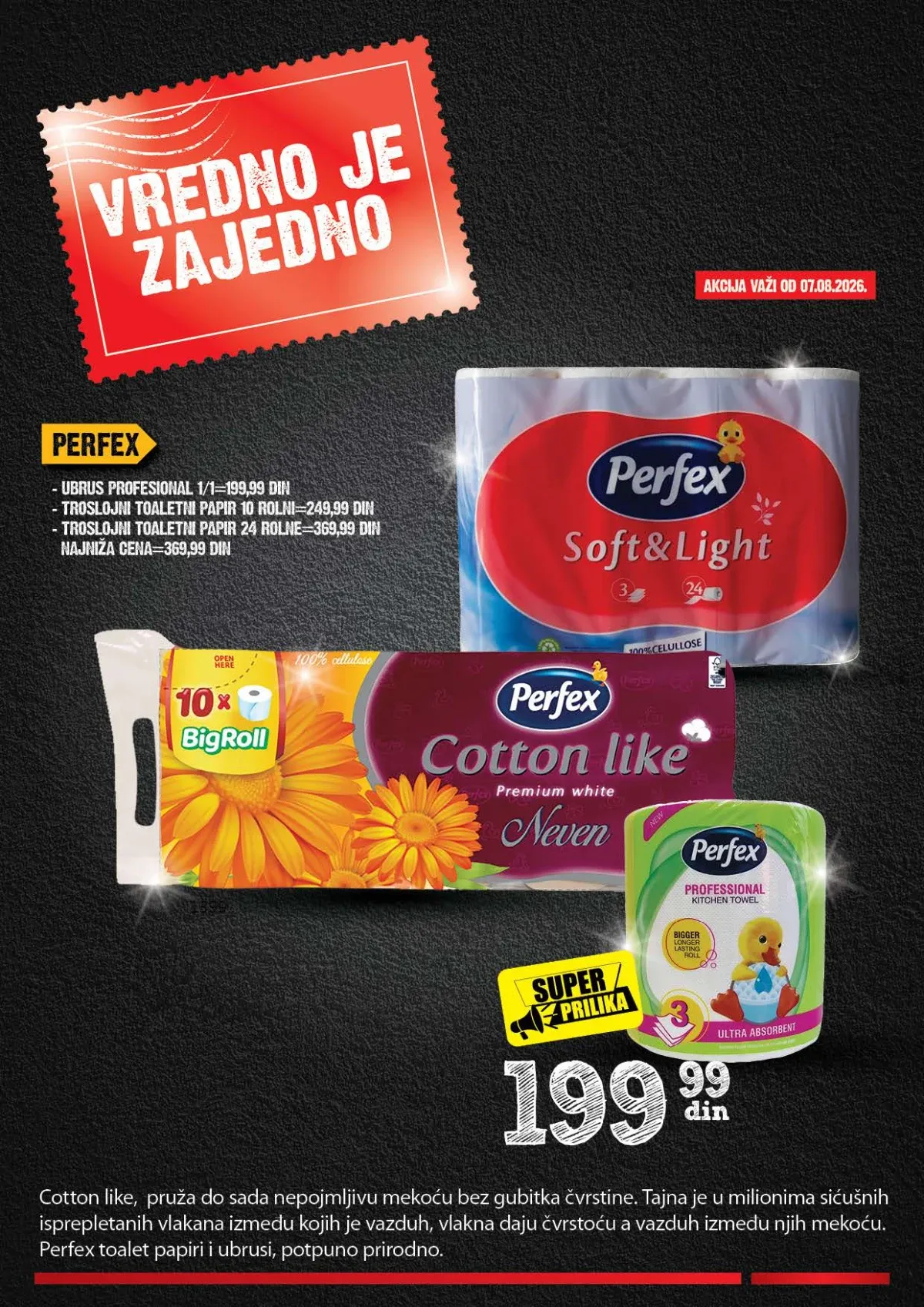 IDEA, Roda i Mercator akcija Vredno je zajedno – ponuda poznatih brendova