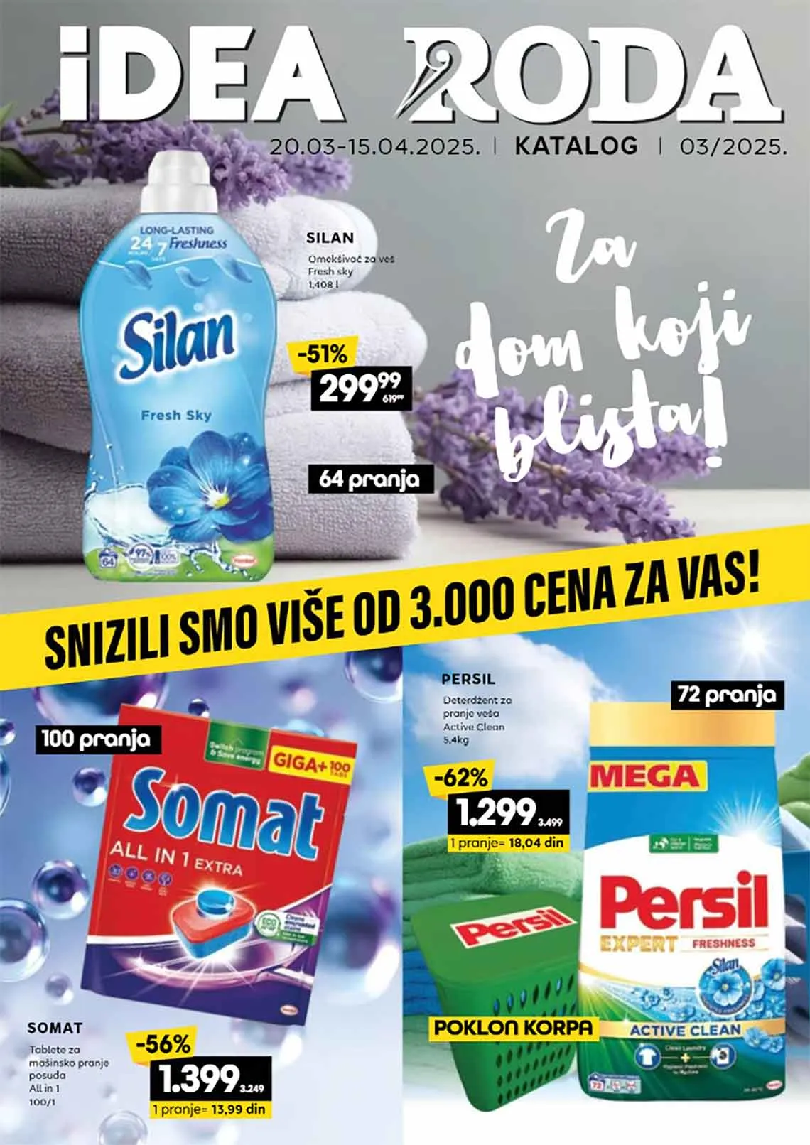 Idea i Roda akcija Neprehrana katalog sniženja do 15.04.2025