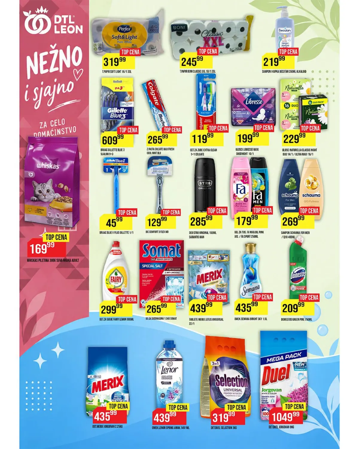 DTL Leon katalog od 21.10. do 3.11.2026. – poslednja strana sa akcijskim ponudama