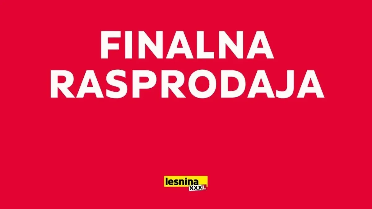 Lesnina XXXL finalna rasprodaja donosi sniženja do 88% na nameštaj, tepihe, posteljine, dekoraciju i opremu za dom