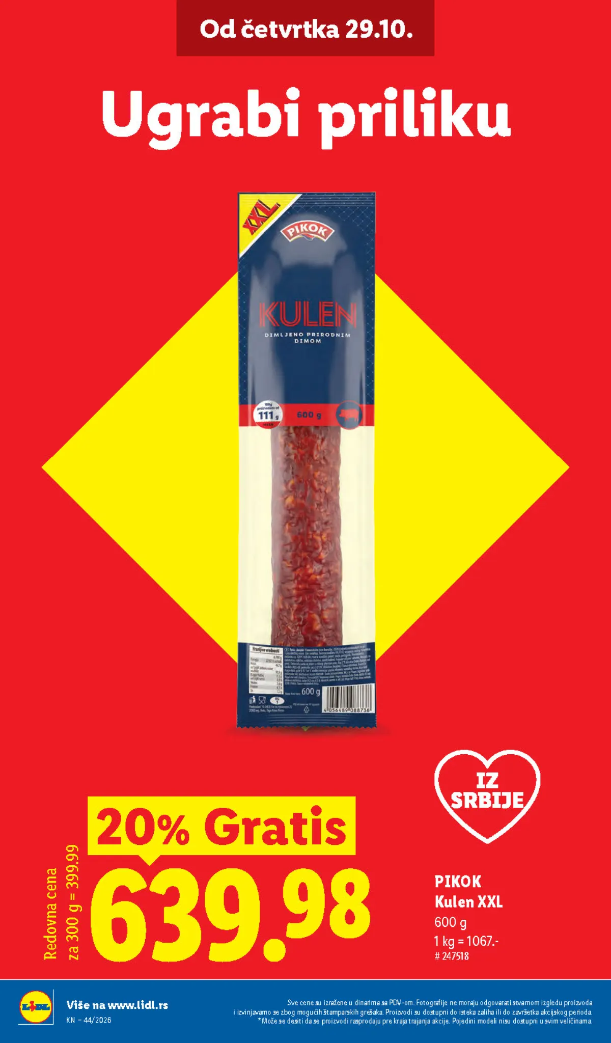 Lidl katalog – strana 4: PIKOK kulen XXL