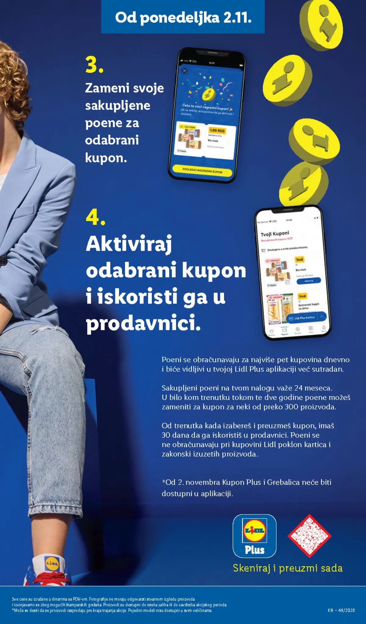 Lidl katalog – strana 79: zamena Lidl poena za nagradne kupone