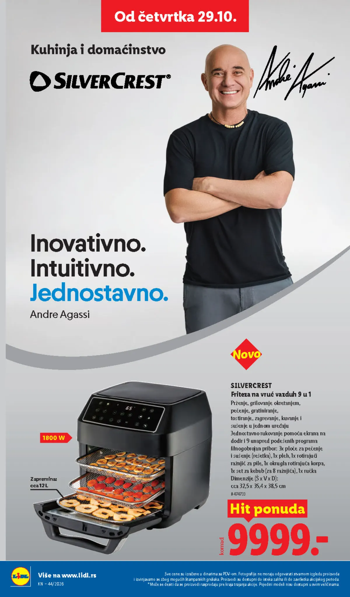 Lidl katalog – strana 84: SILVERCREST friteza na vruć vazduh 9 u 1