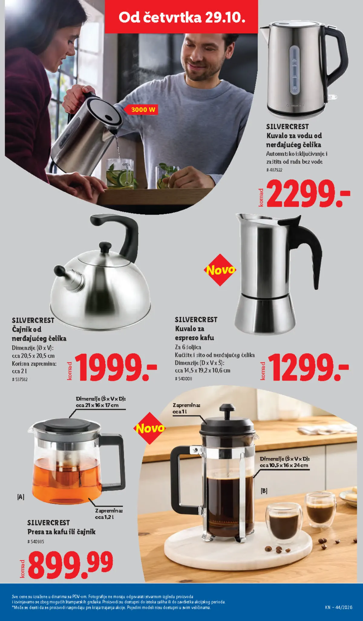 Lidl katalog – strana 87: SILVERCREST kuvalo za espreso i kuhinjski pribor