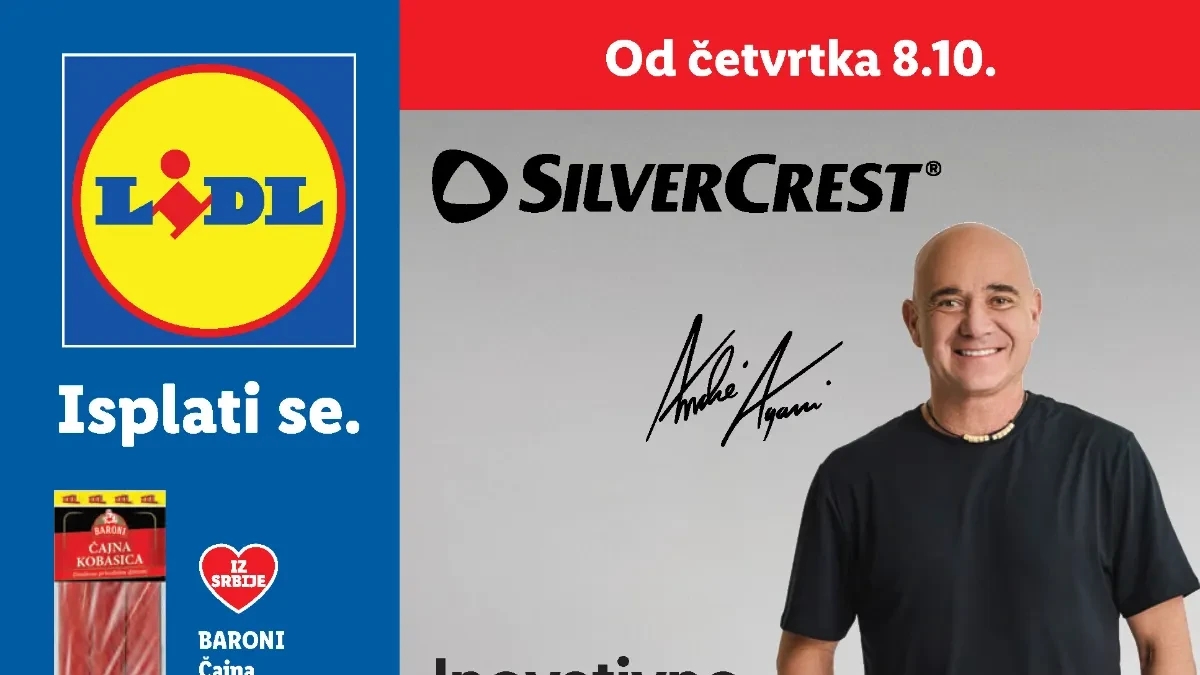 LIDL katalog od 08.10. do 14.10.2026. – Lidl Plus popusti, prehrana, meso, voće, kućni aparati i Super vikend
