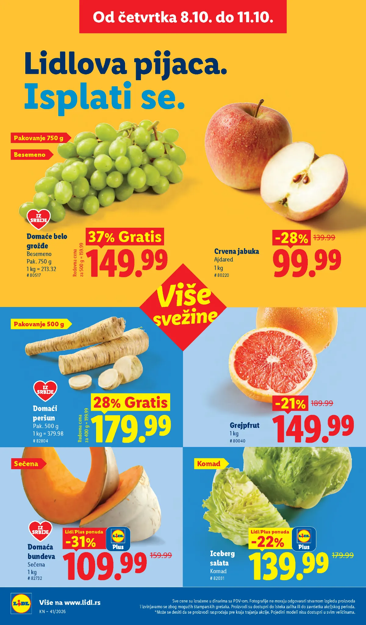 LIDL katalog 08–14.10.2026. – strana 22
