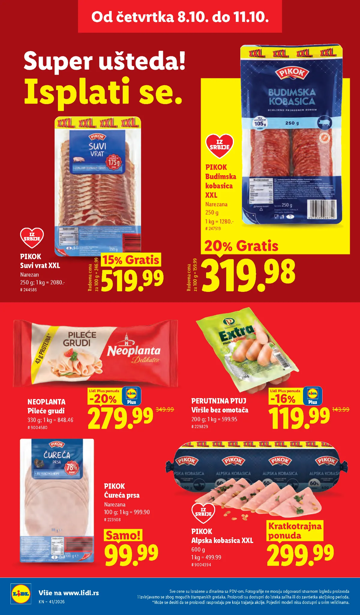 LIDL katalog 08–14.10.2026. – strana 28