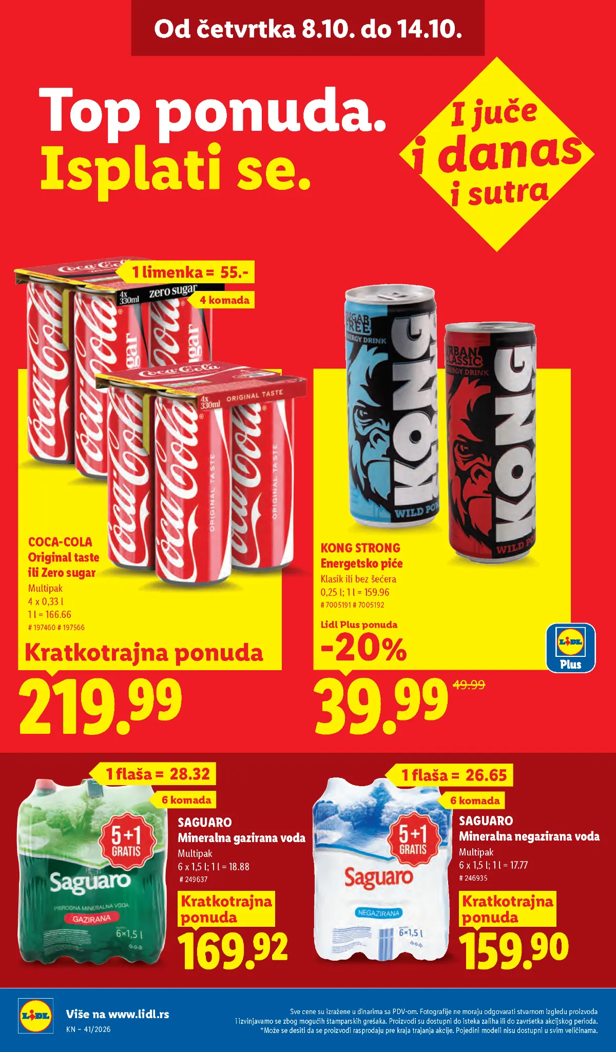 LIDL katalog 08–14.10.2026. – strana 36
