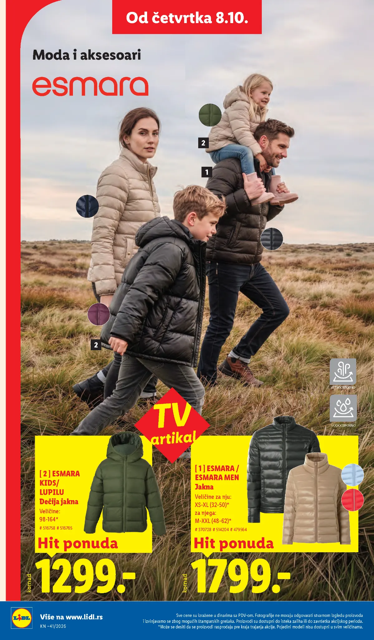 LIDL katalog 08–14.10.2026. – strana 76