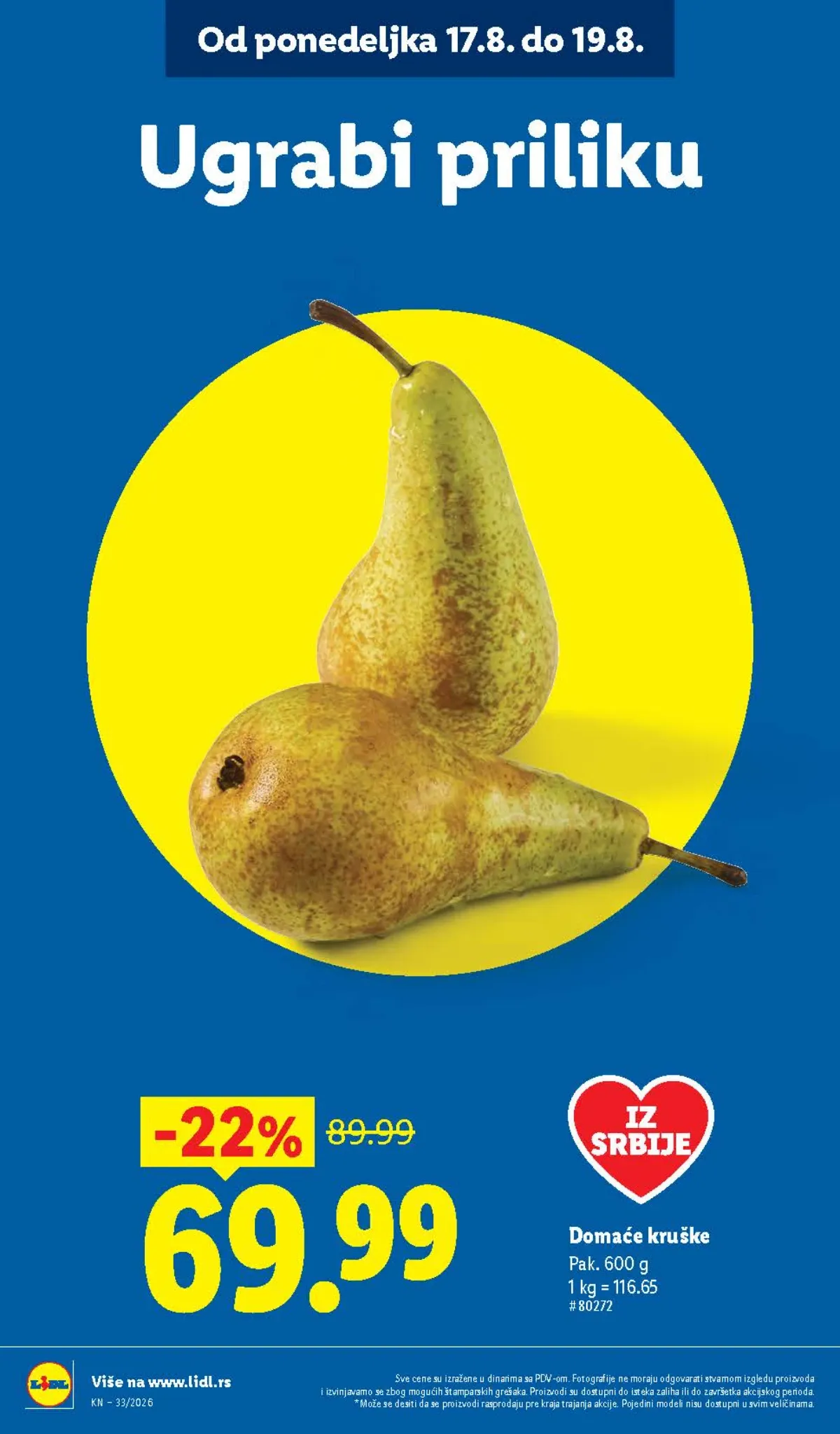 Lidl katalog do 19.08.2026. – akcijska ponuda, strana 16