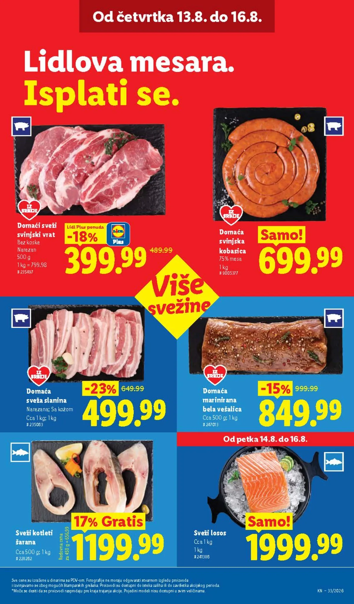 Lidl katalog do 19.08.2026. – akcijska ponuda, strana 23