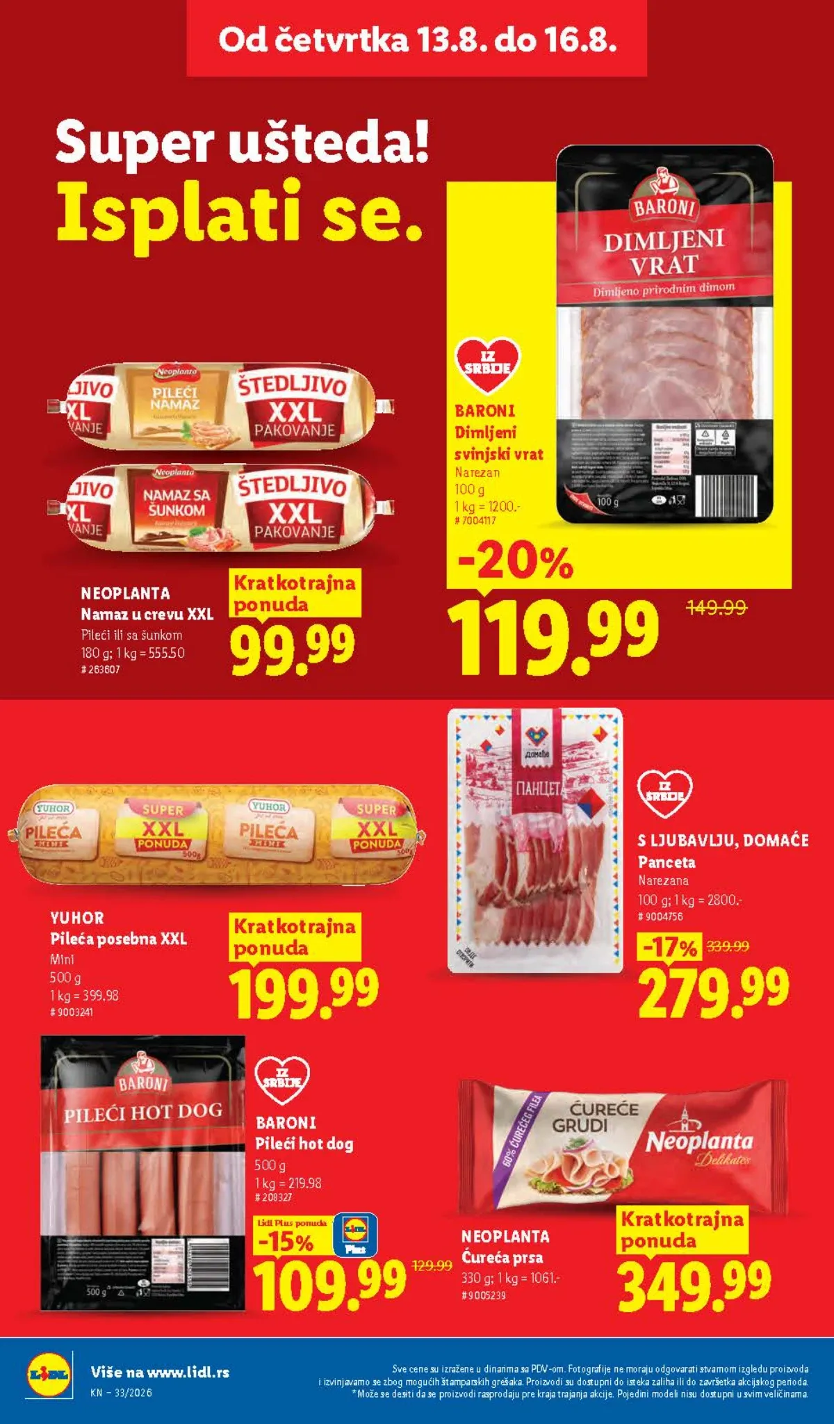 Lidl katalog do 19.08.2026. – akcijska ponuda, strana 26