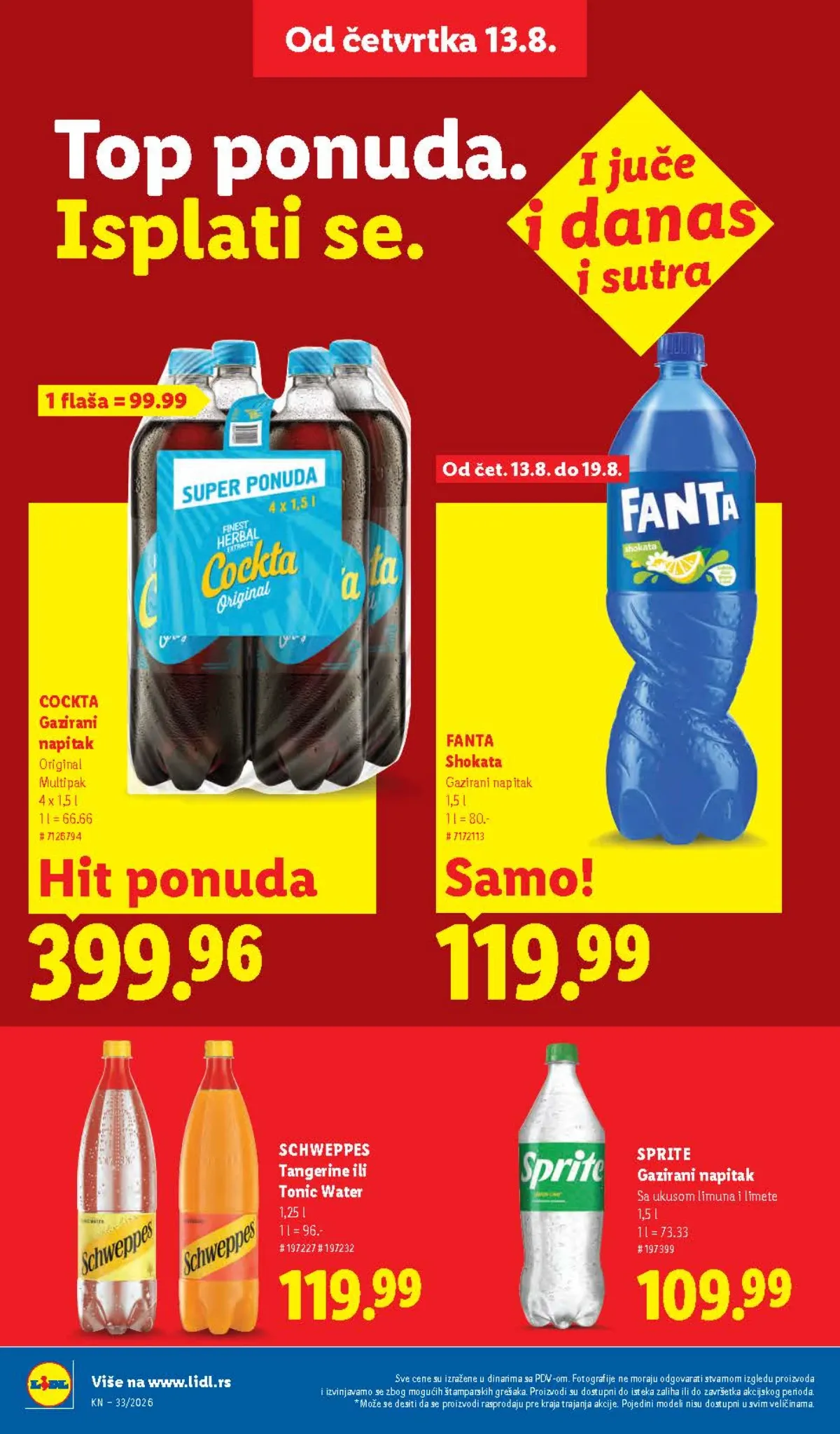 Lidl katalog do 19.08.2026. – akcijska ponuda, strana 32