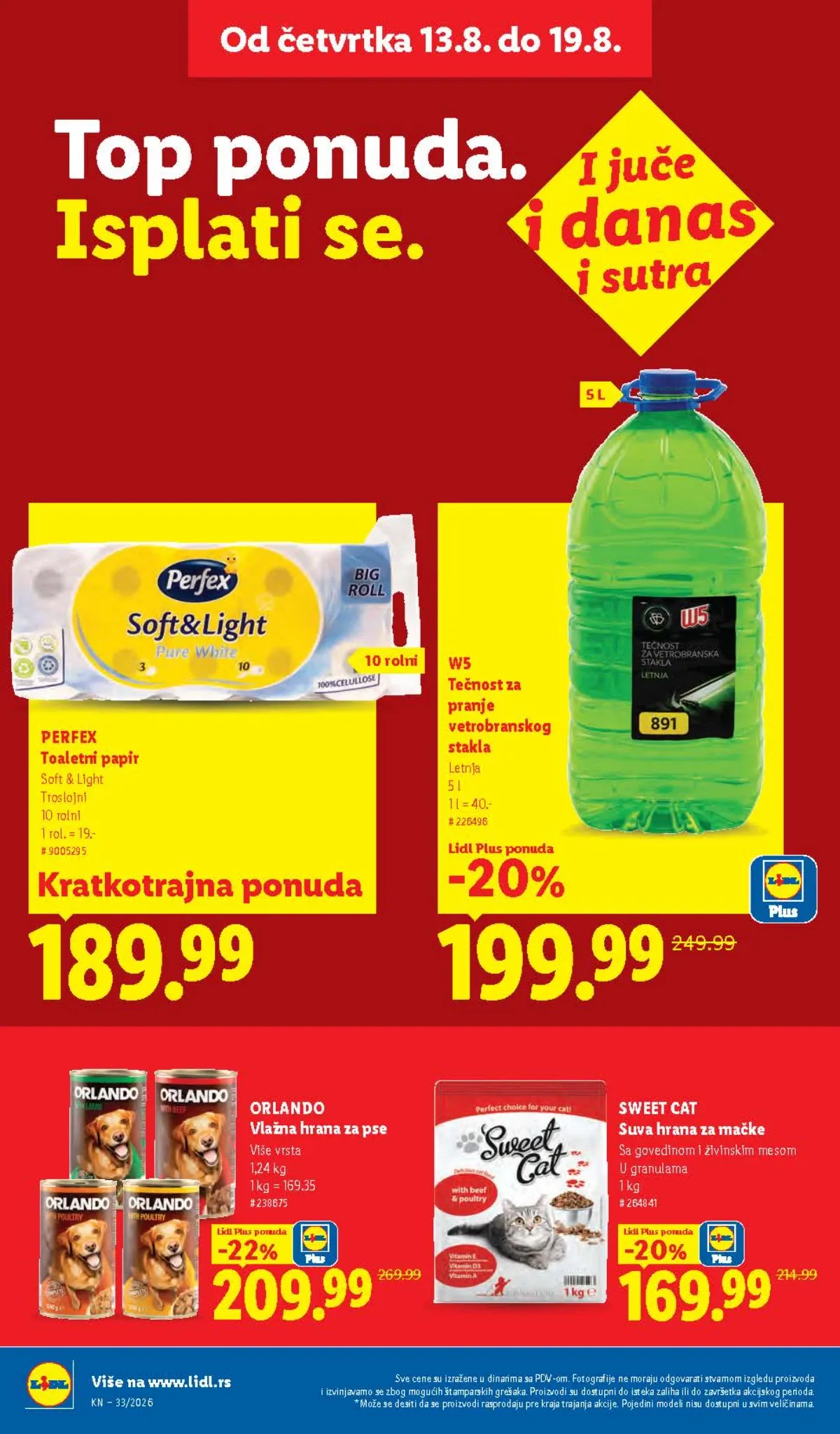 Lidl katalog do 19.08.2026. – akcijska ponuda, strana 34