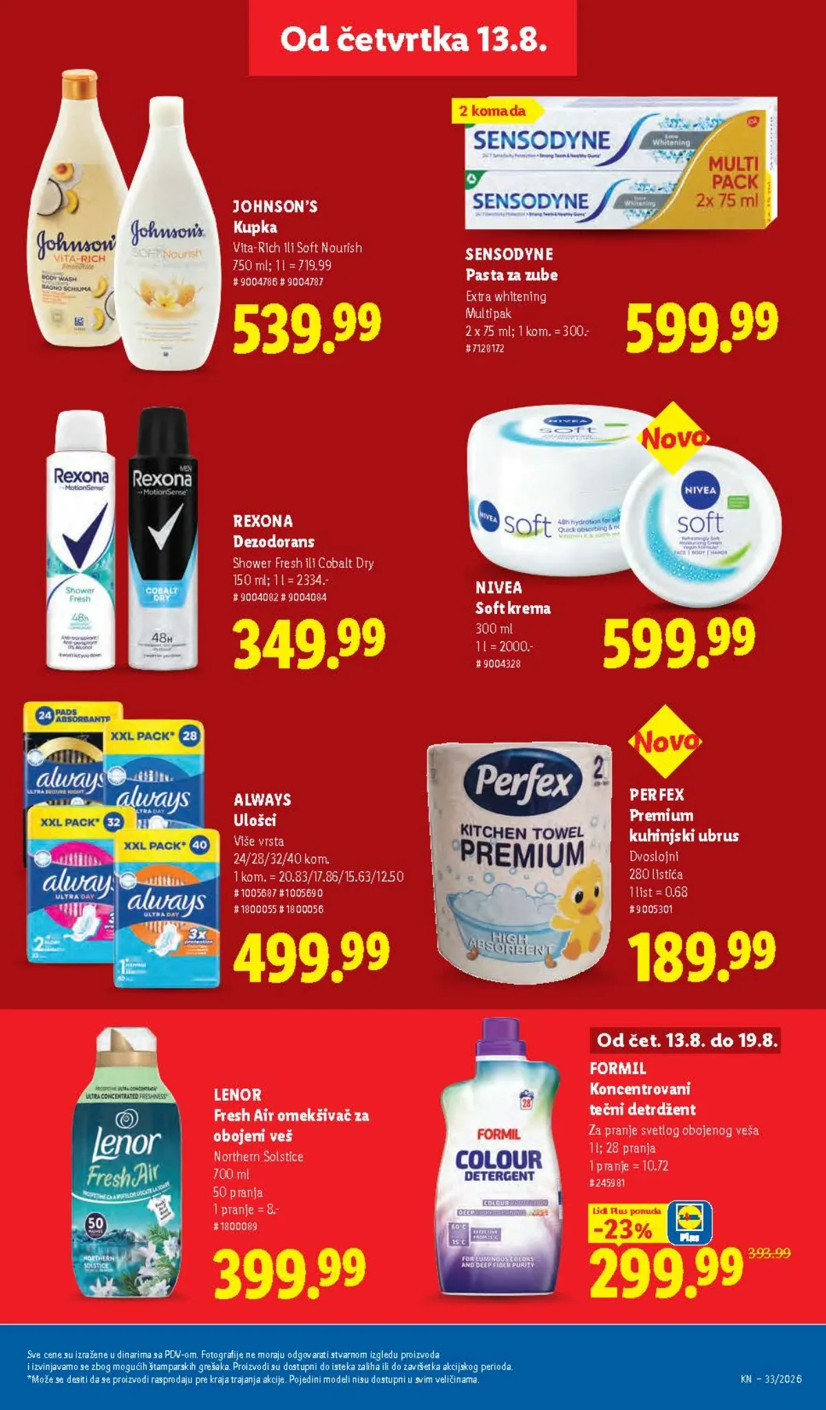 Lidl katalog do 19.08.2026. – akcijska ponuda, strana 35