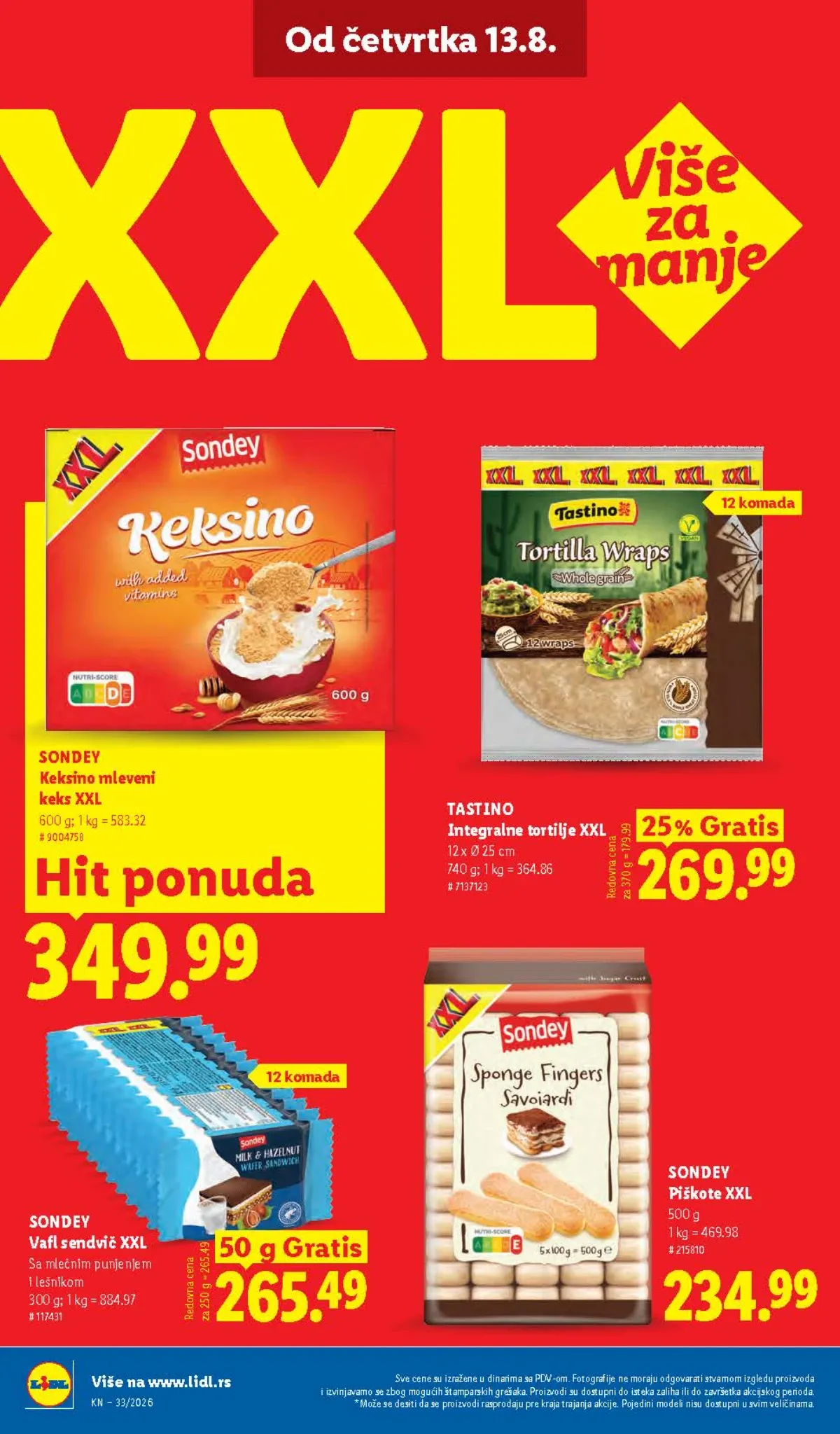 Lidl katalog do 19.08.2026. – akcijska ponuda, strana 64